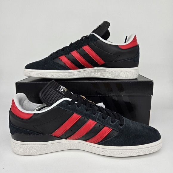 New Adidas Busenitz Pro \'Black Scarlet\' Men\'s Skateboarding Shoes Size 9 main image 7